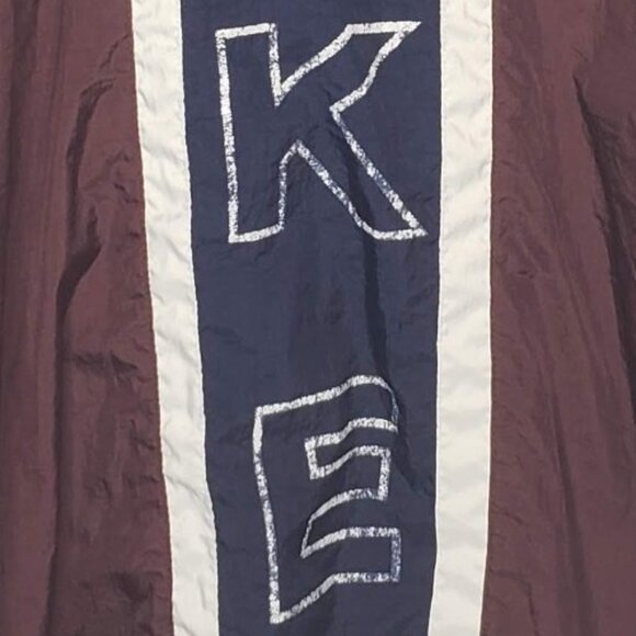 Vintage Nike Mens 90s Vertical Spell Out White Label Windbreaker Jacket L - Picture 9 of 9